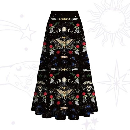 Purplehecate Moonlight Metamorphosis Convertible Maxi Skirt