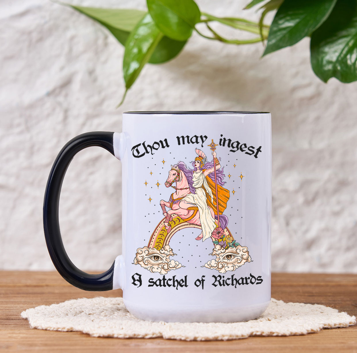 Purplehecate Thou may ingest a satchel of Richards Mug