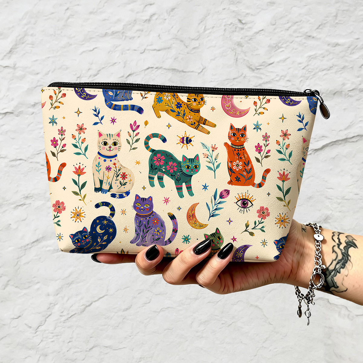 [Copy]Purplehecate First Of All I'm A Delight Cat Makeup Bag