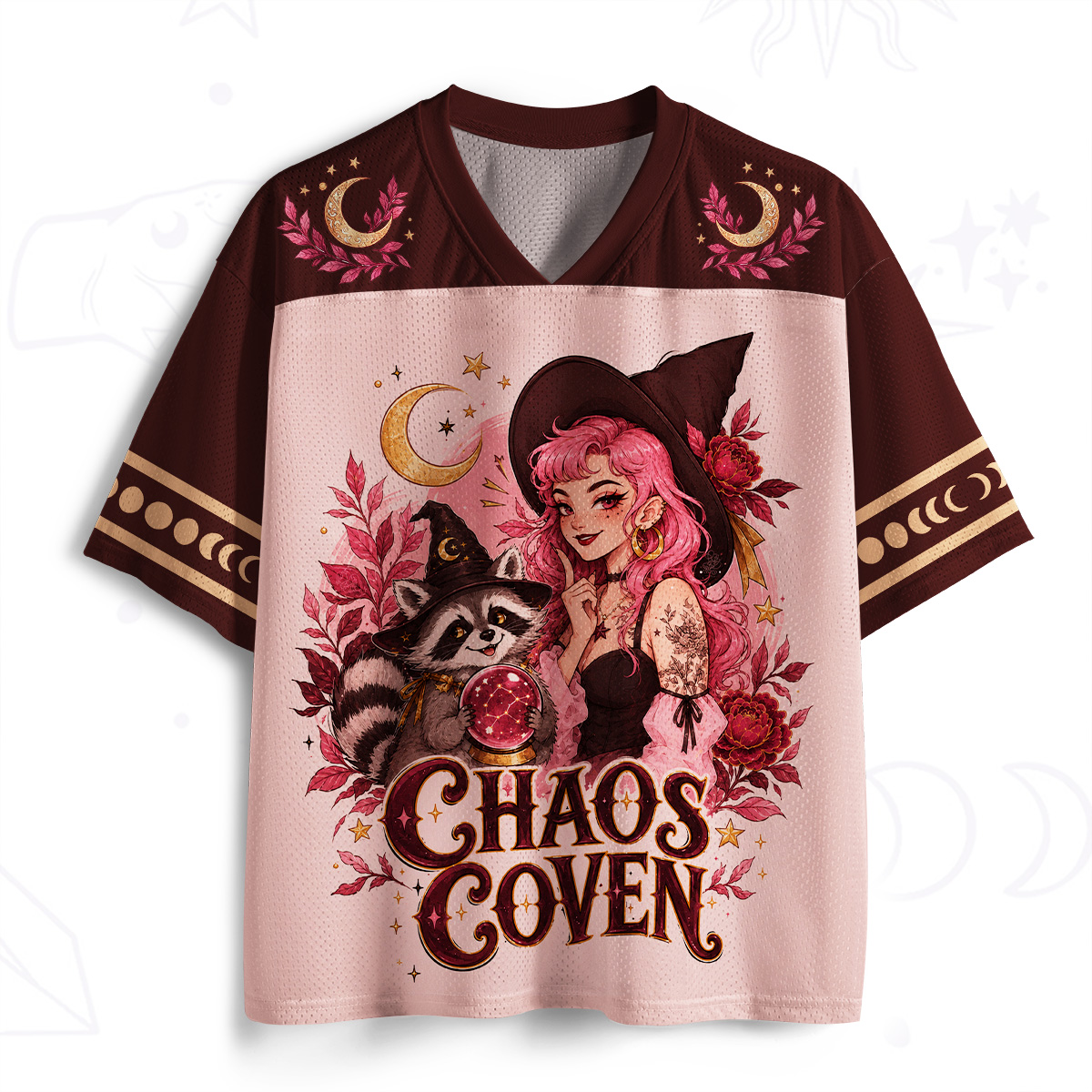 Purplehecate Chaos Coven Witchy Mesh Jersey