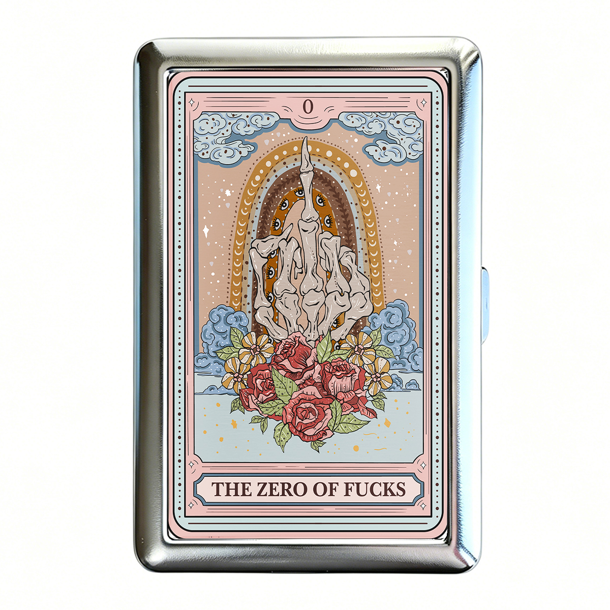 Purplehecate The Zero Of Fucks Tarot Cigarette Case