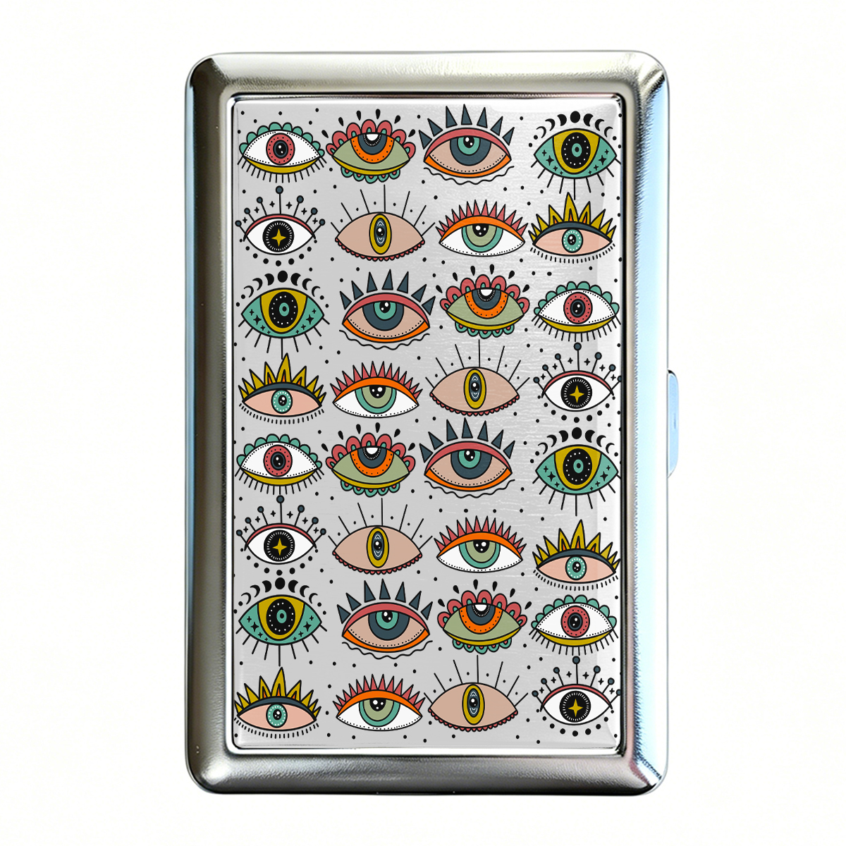 Purplehecate Evil Eye Pattern Cigarette Case