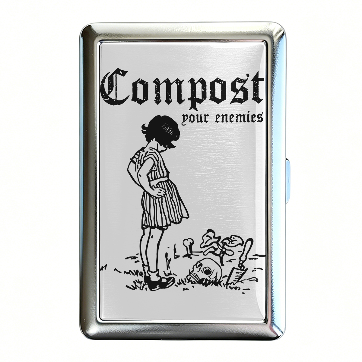 Purplehecate Compost Your Enemies Cigarette Case