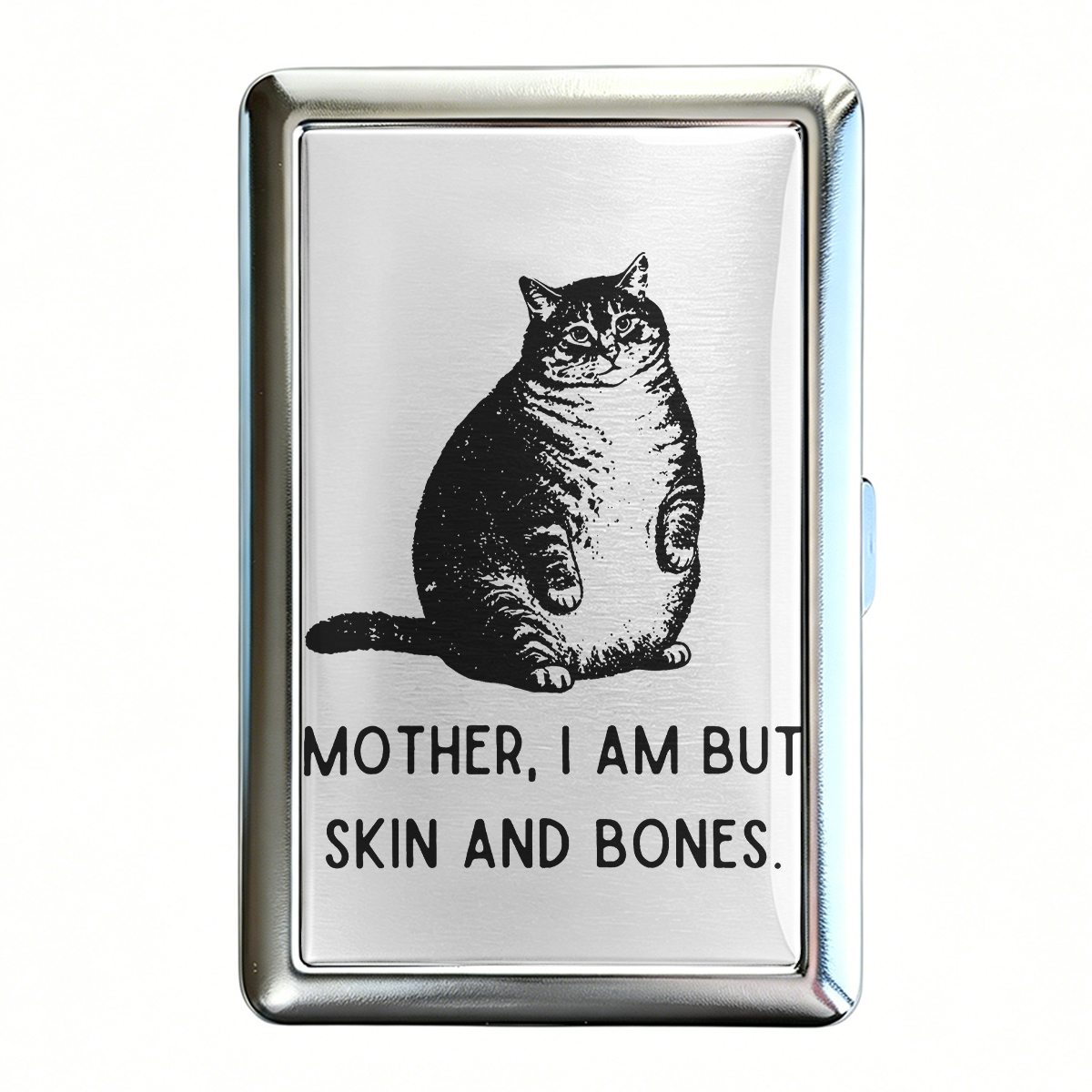 Purplehecate Cat Mother I Am But Skin And Bones Cigarette Case