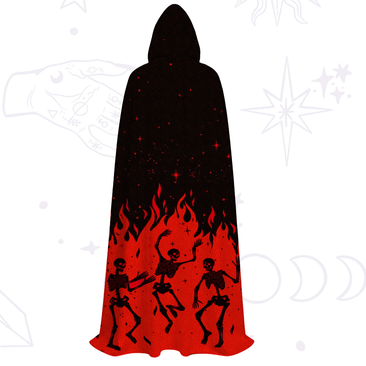Purplehecate Infernal Revelry Hooded Cloak