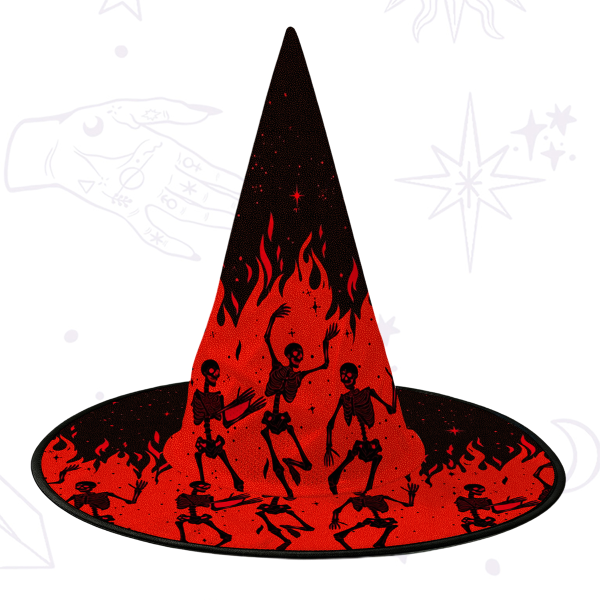 [Copy]Purplehecate Moon Moth Witchery Witch Hat
