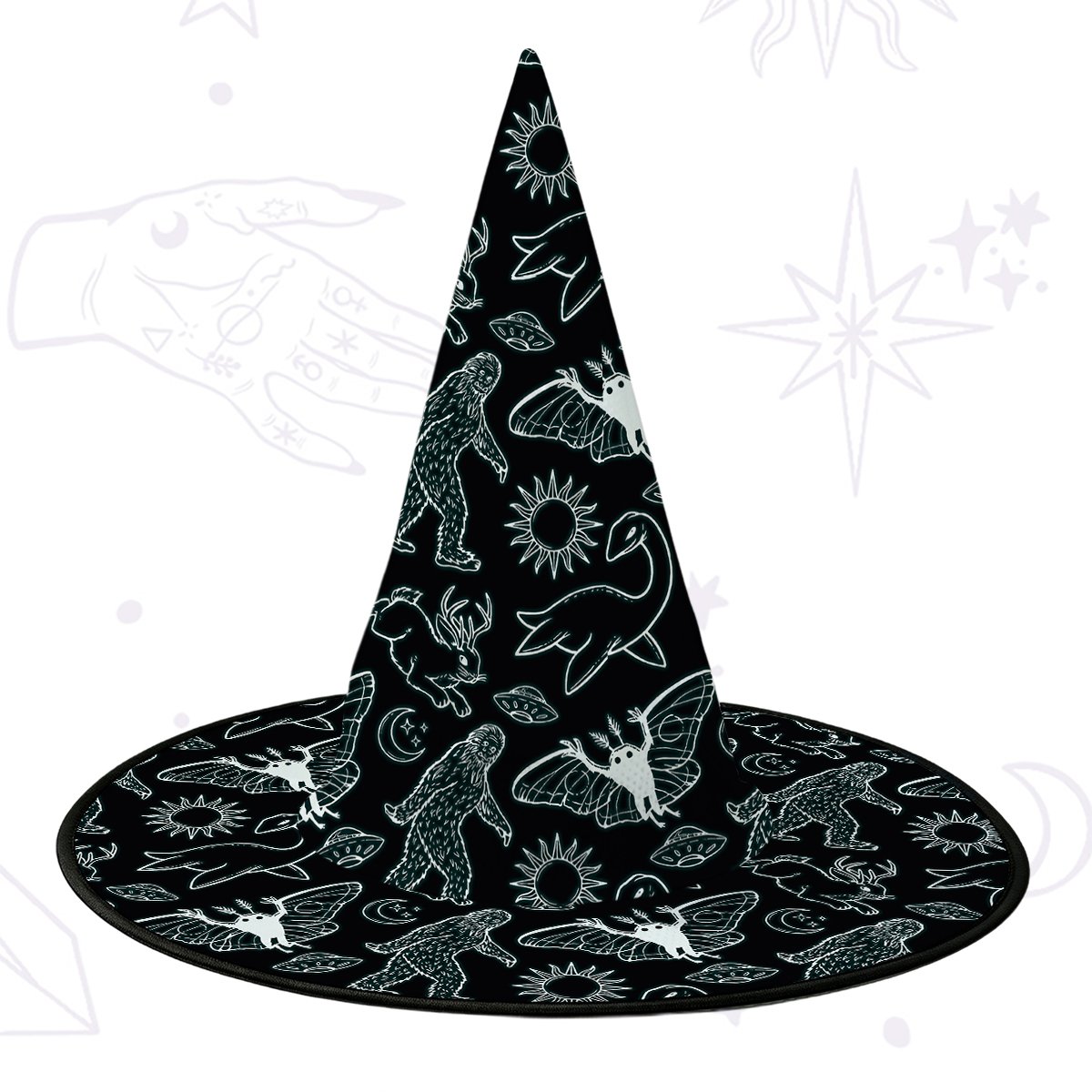 Purplehecate Cryptid Witch Hat