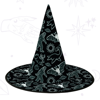 Purplehecate Cryptid Witch Hat