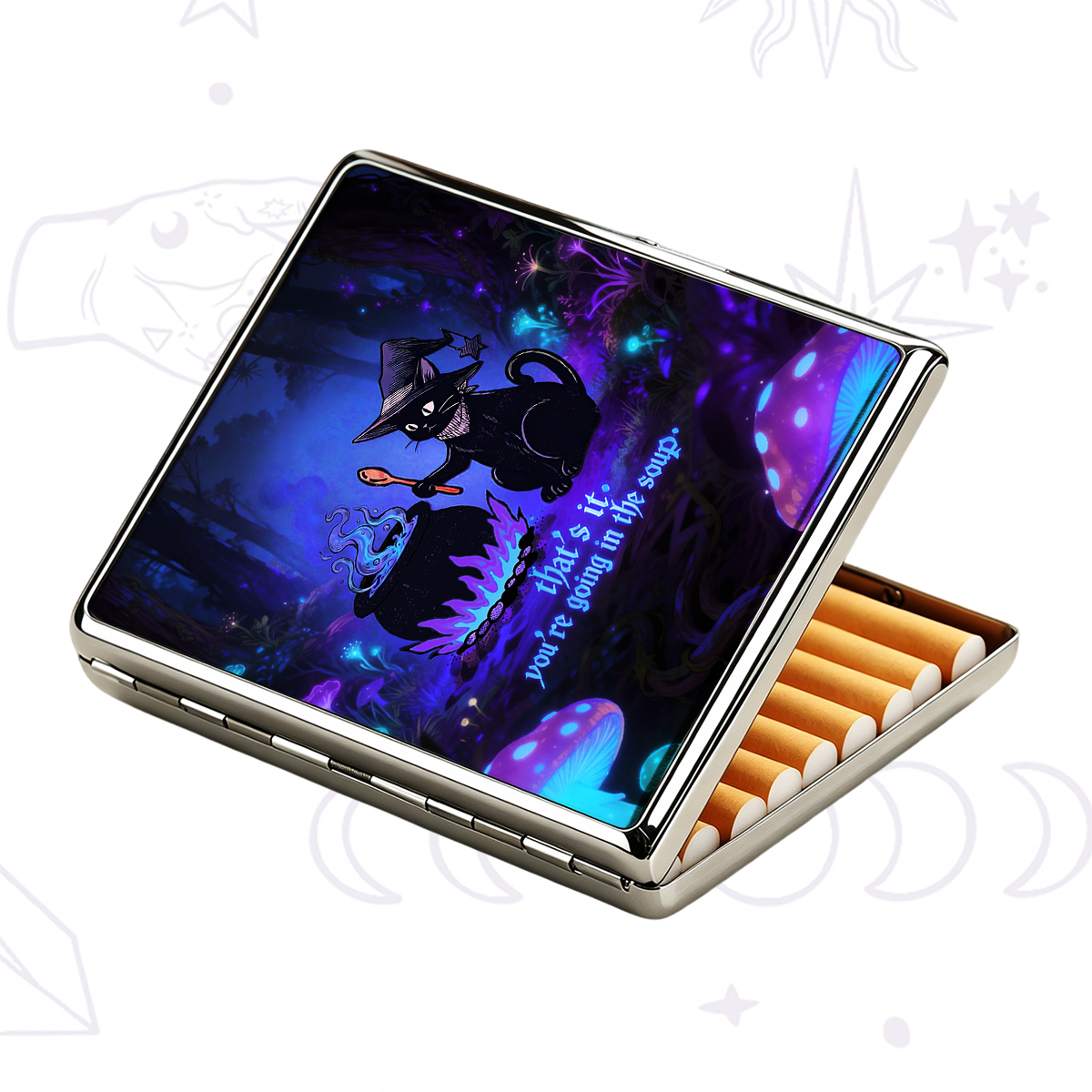 Purplehecate That's It You're Going In The Soup Cigarette Case