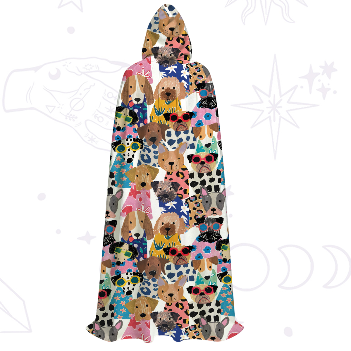 Purplehecate Puppy Parade Hooded Cloak
