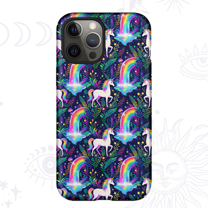 Purplehecate Rainbow Forest Unicorn Magic Phone Case