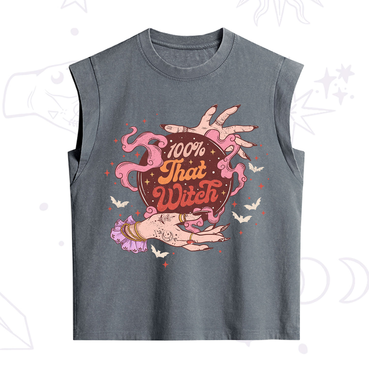 Purplehecate That Witch Vintage Washed Tank