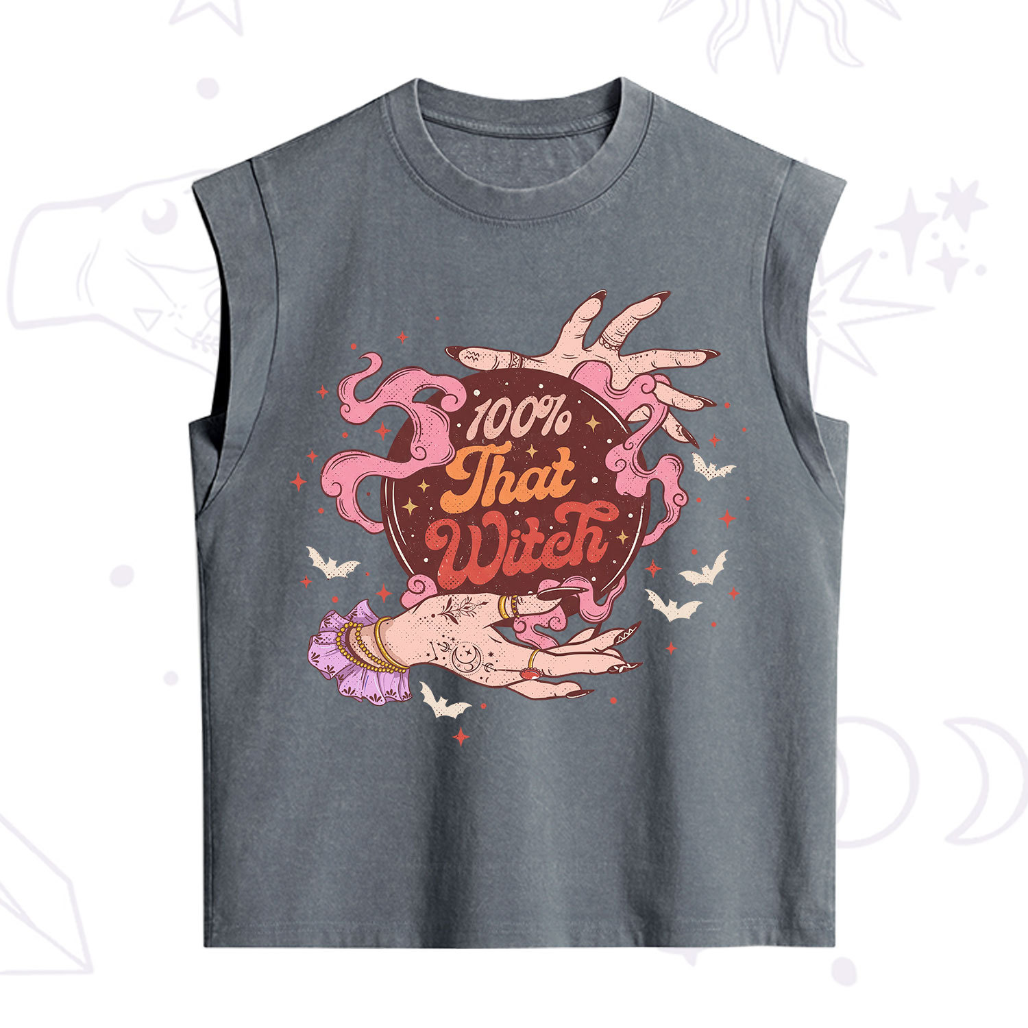 Purplehecate That Witch Vintage Washed Tank