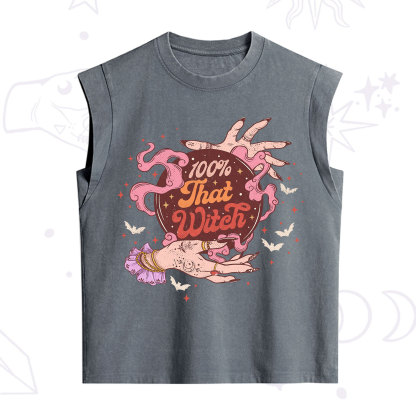 Purplehecate That Witch Vintage Washed Tank