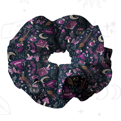 [Copy]Purplehecate Witchcraft Spellbook Double Layer Scrunchie