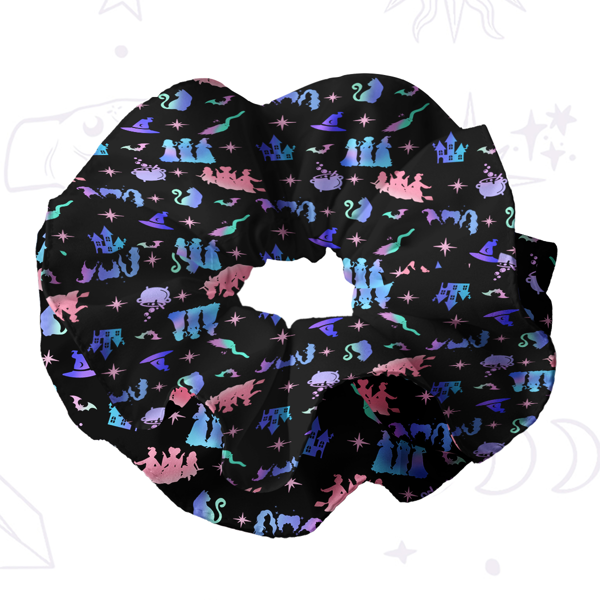 Purplehecate Spellbound Sisters Double Layer Scrunchie