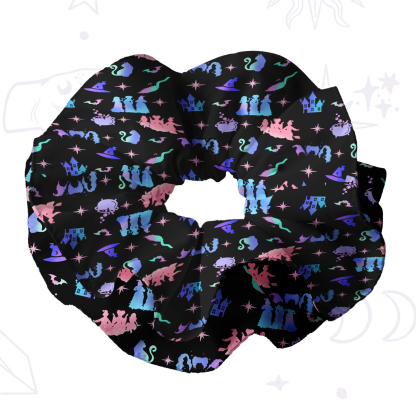 Purplehecate Spellbound Sisters Double Layer Scrunchie