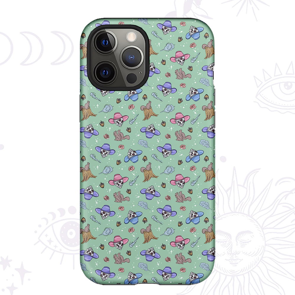 Purplehecate Magical Cowboy Skull Phone Case
