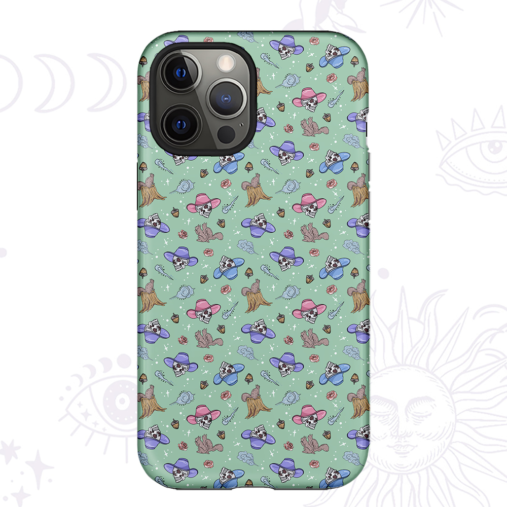 Purplehecate Magical Cowboy Skull Phone Case