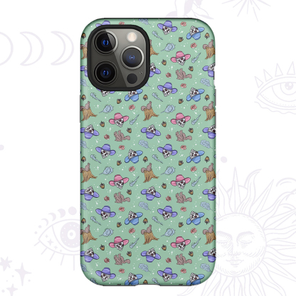 Purplehecate Magical Cowboy Skull Phone Case