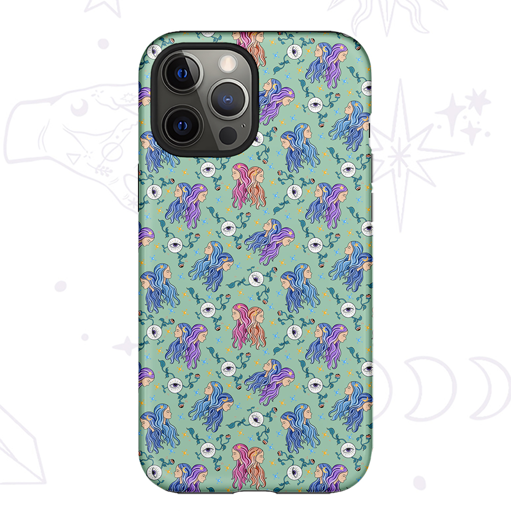 Purplehecate Gemini Spirit Zodiac Phone Case
