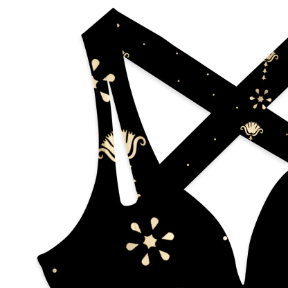 Purplehecate Solar Oracle One-Piece Swimsuit