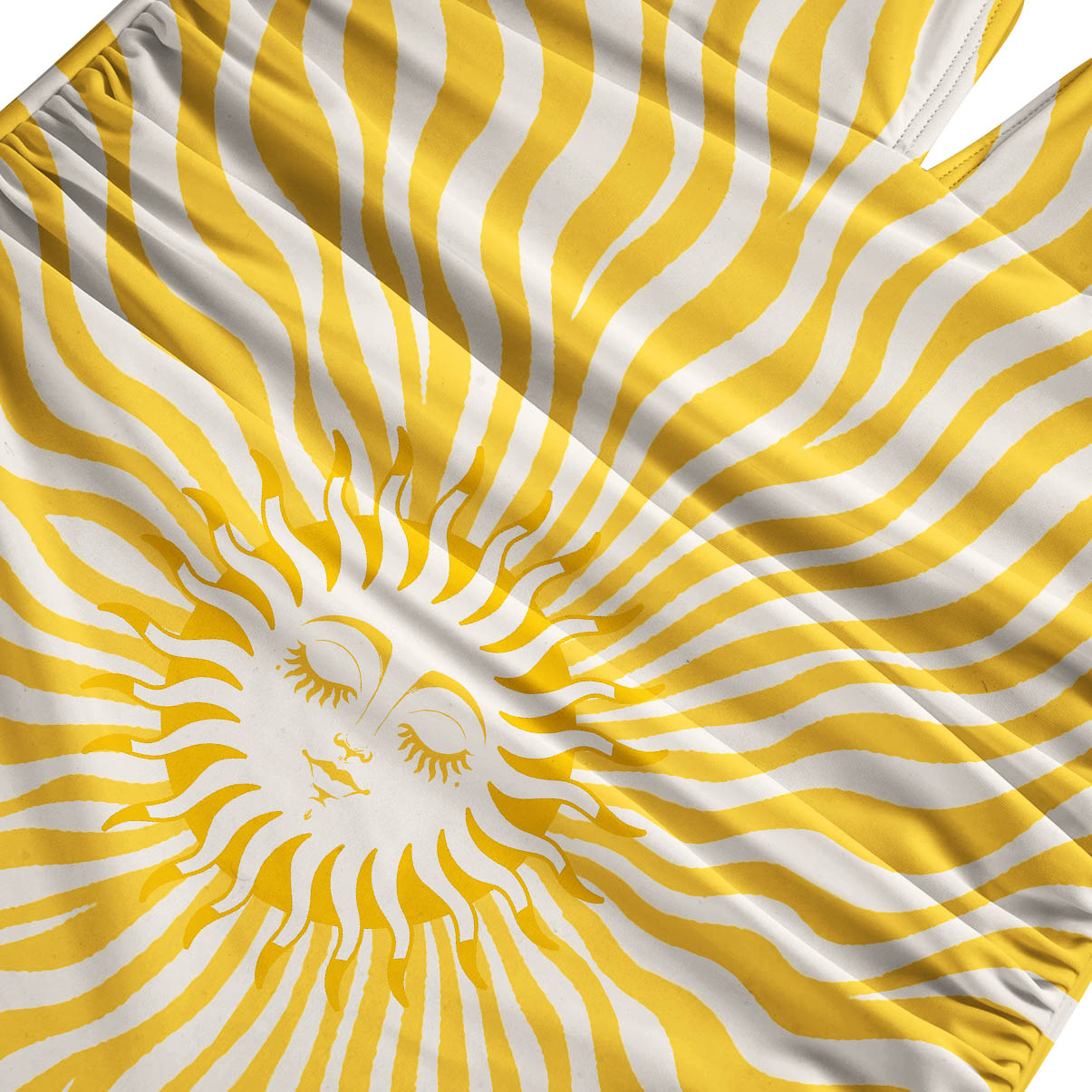 Purplehecate Radiance of the Sun One-Piece Swimsuit