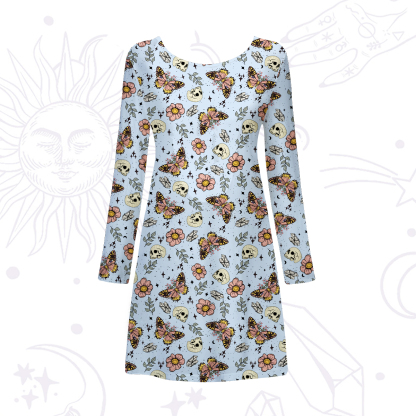 Purplehecate The Endings Won't End You Beachwear Cover-Up Dress