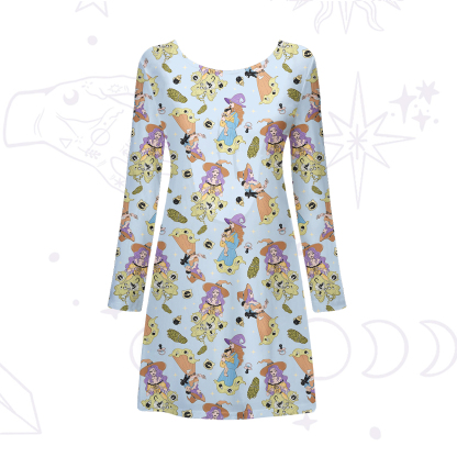 Purplehecate Mom Group Shenanigans Beachwear Cover-Up Dress