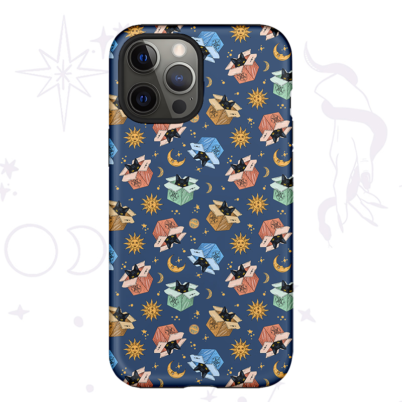 Purplehecate Magical Black Cat Phone Case