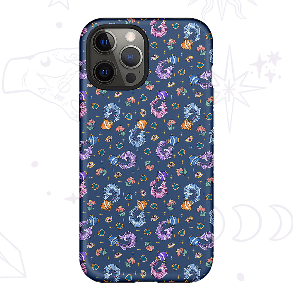 Purplehecate Aquarius Spirit Zodiac Phone Case