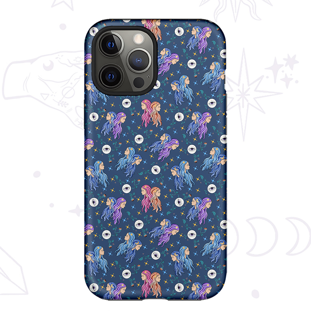 Purplehecate Gemini Spirit Zodiac Phone Case