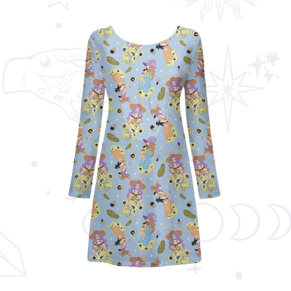 Purplehecate Mom Group Shenanigans Beachwear Cover-Up Dress