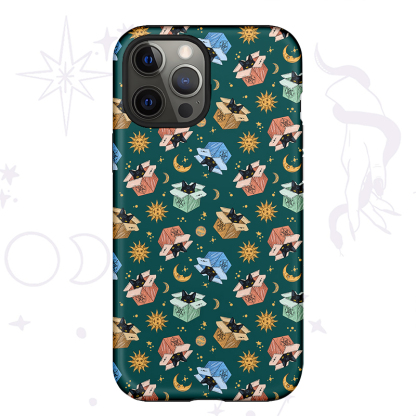 Purplehecate Magical Black Cat Phone Case