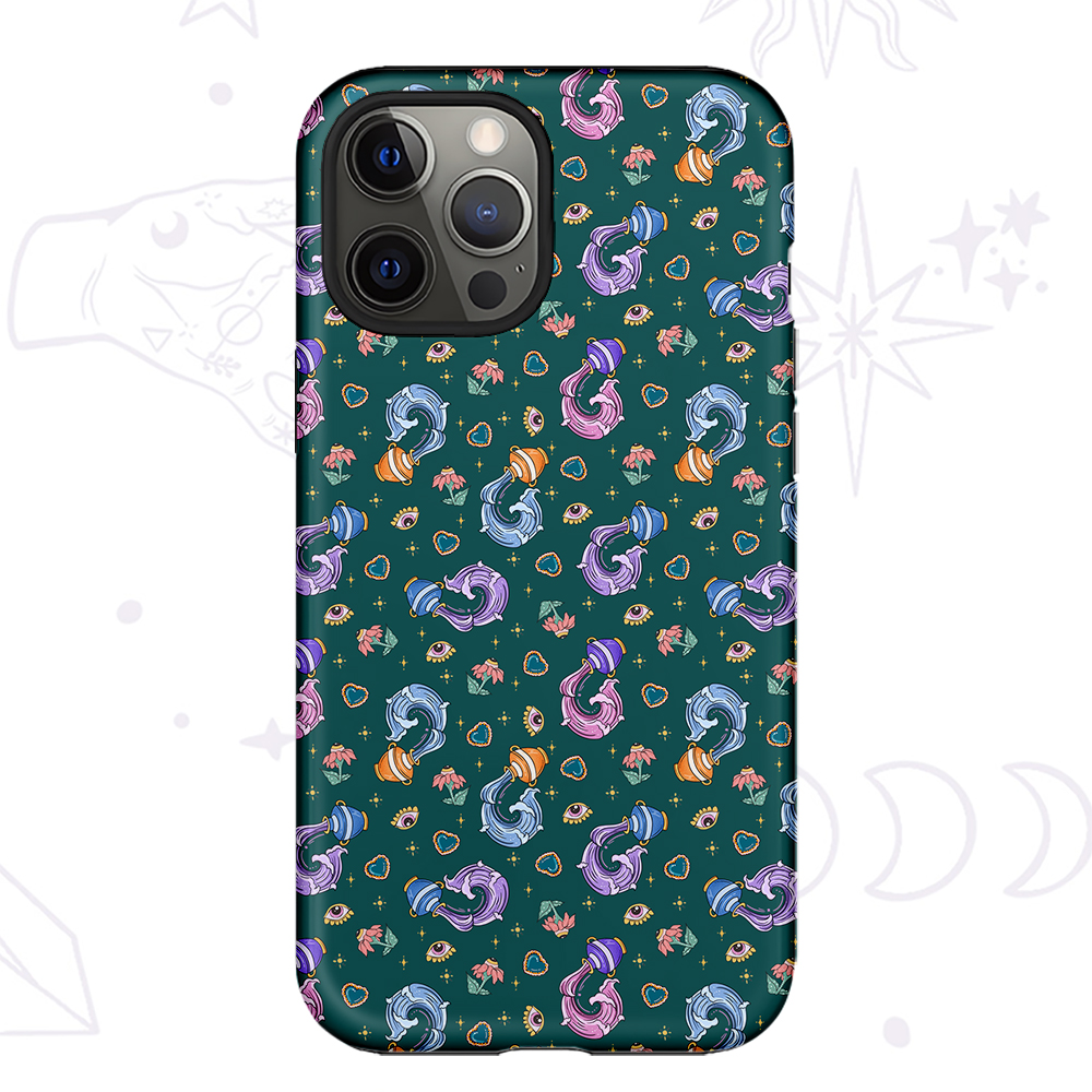 Purplehecate Aquarius Spirit Zodiac Phone Case