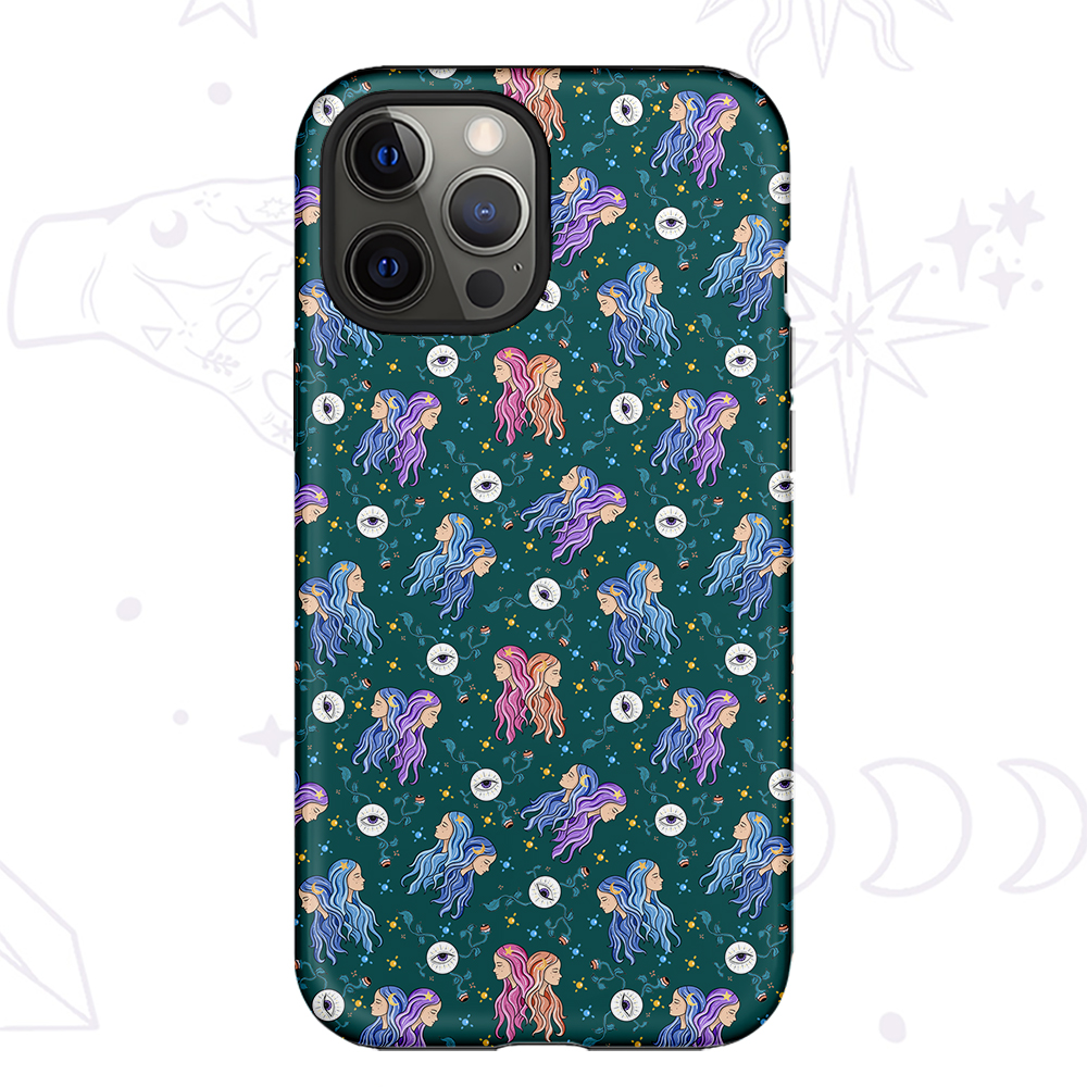 Purplehecate Gemini Spirit Zodiac Phone Case