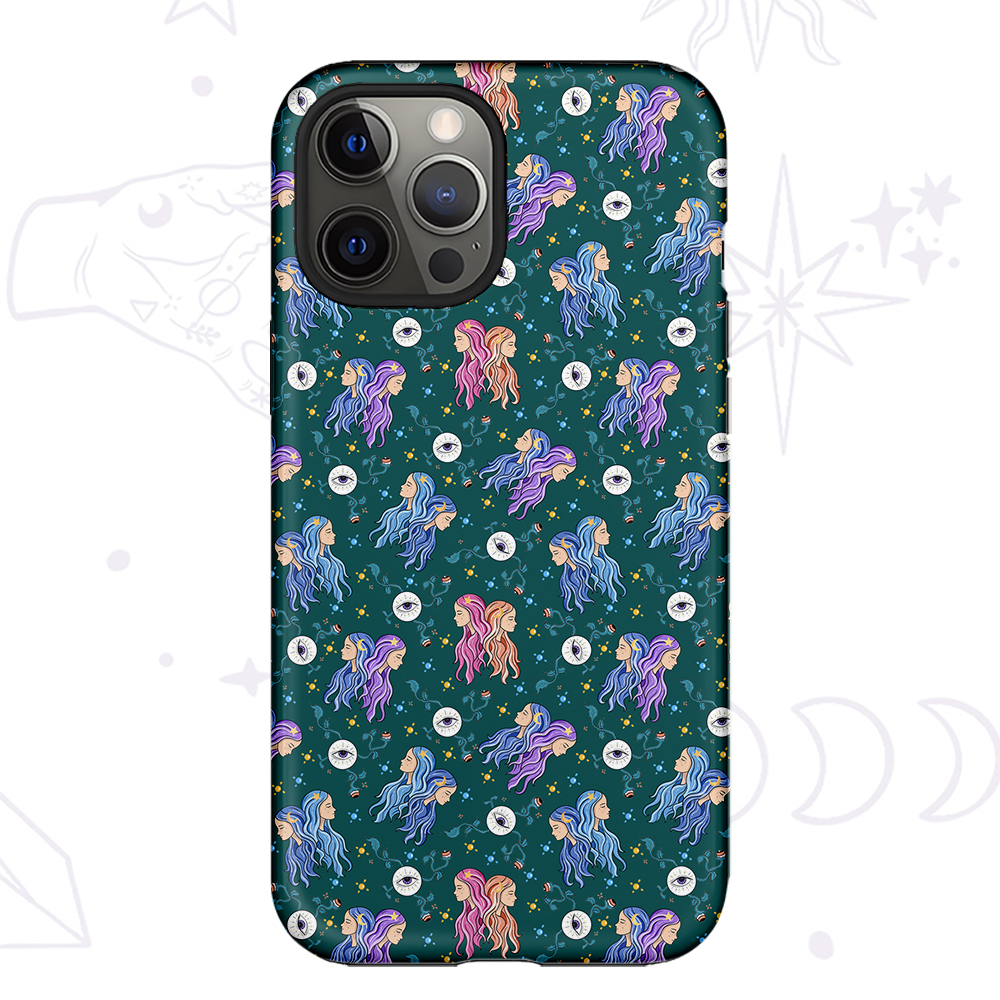 Purplehecate Gemini Spirit Zodiac Phone Case