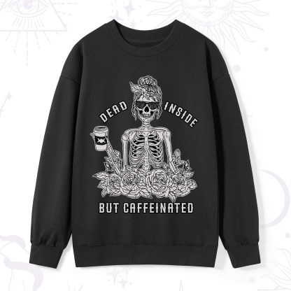 Purplehecate Everything Is Fine Sweatshirt