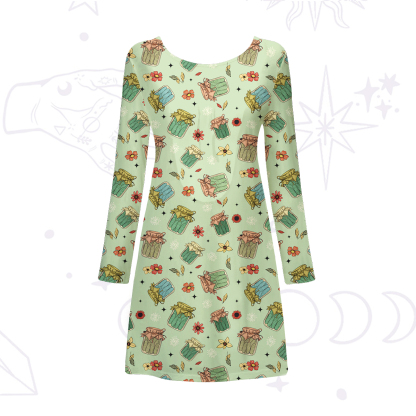 Purplehecate The Pickles Beachwear Cover-Up Dress