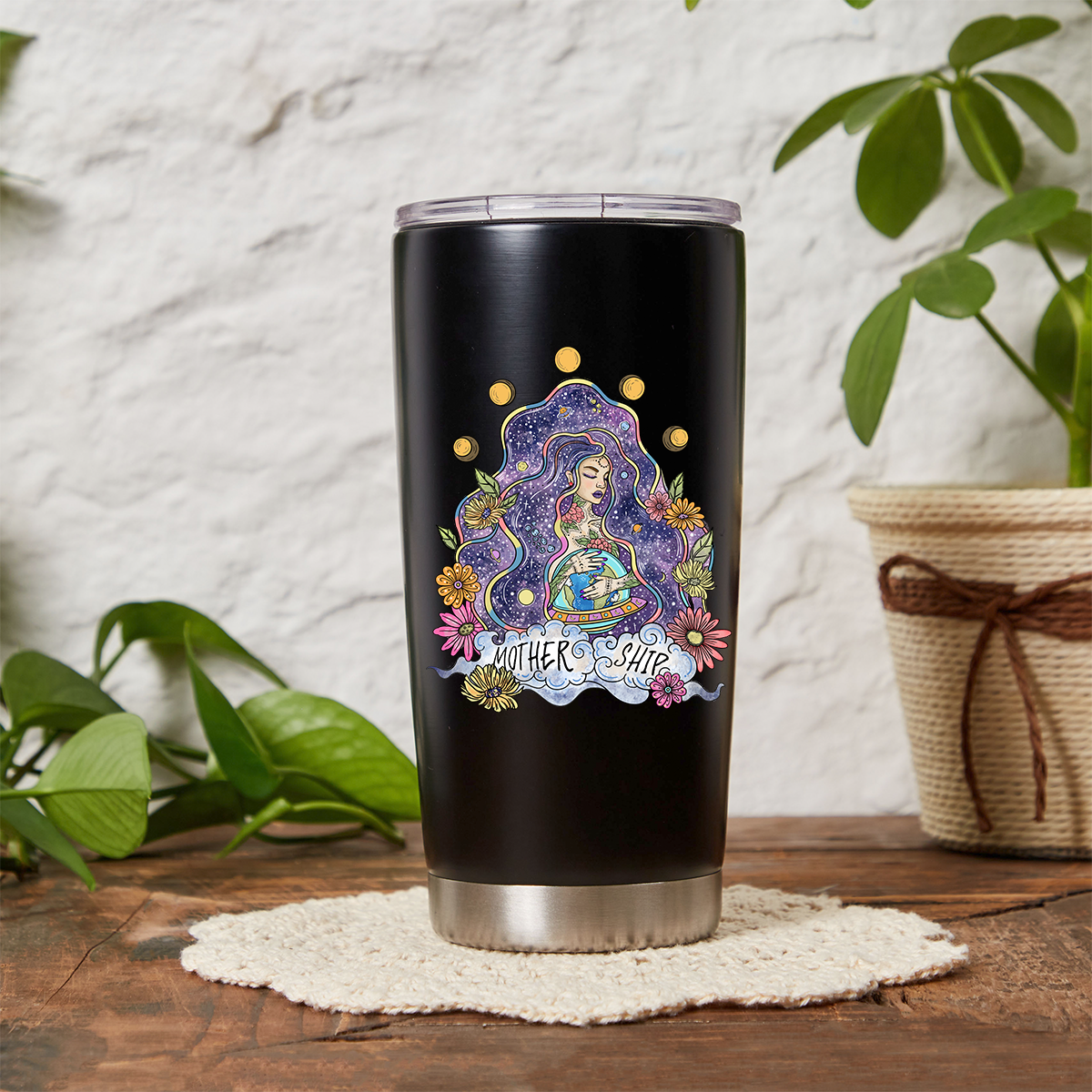Magic Purplehecate Mother Ship Tumbler