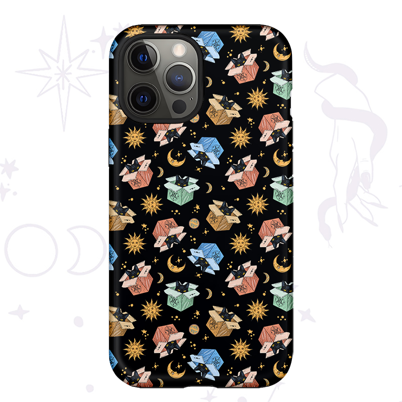 Purplehecate Magical Black Cat Phone Case