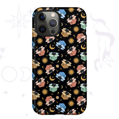Purplehecate Magical Black Cat Phone Case