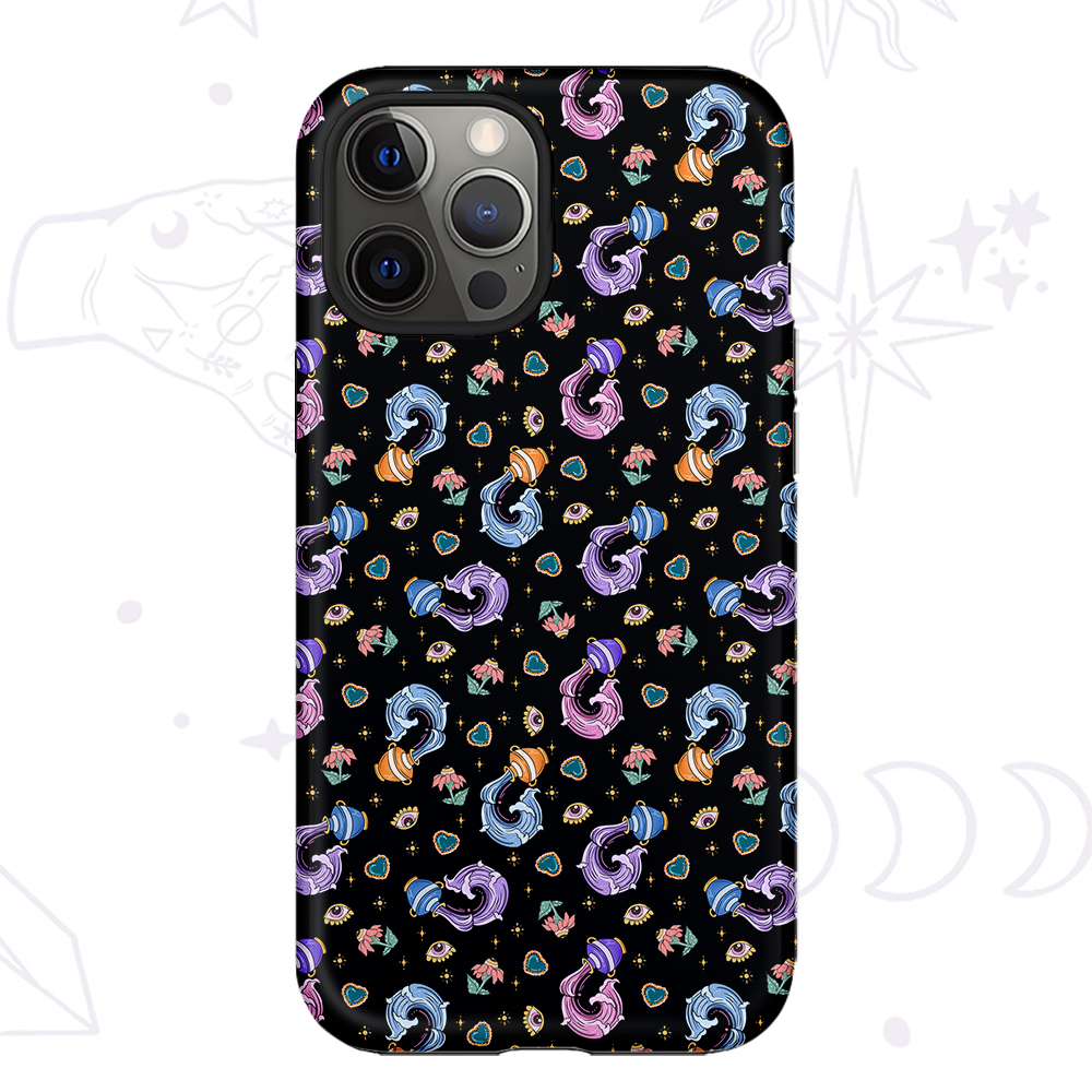 Purplehecate Aquarius Spirit Zodiac Phone Case