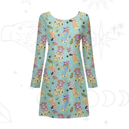 Purplehecate Mom Group Shenanigans Beachwear Cover-Up Dress