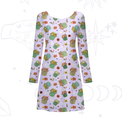 Purplehecate The Pickles Beachwear Cover-Up Dress