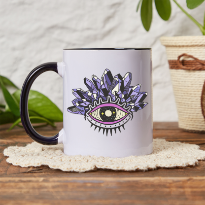 Purplehecate Crystal Eye Mug