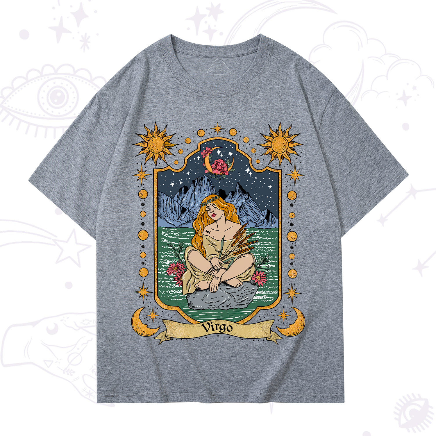 Purplehecate Virgo Zodiac T-Shirt