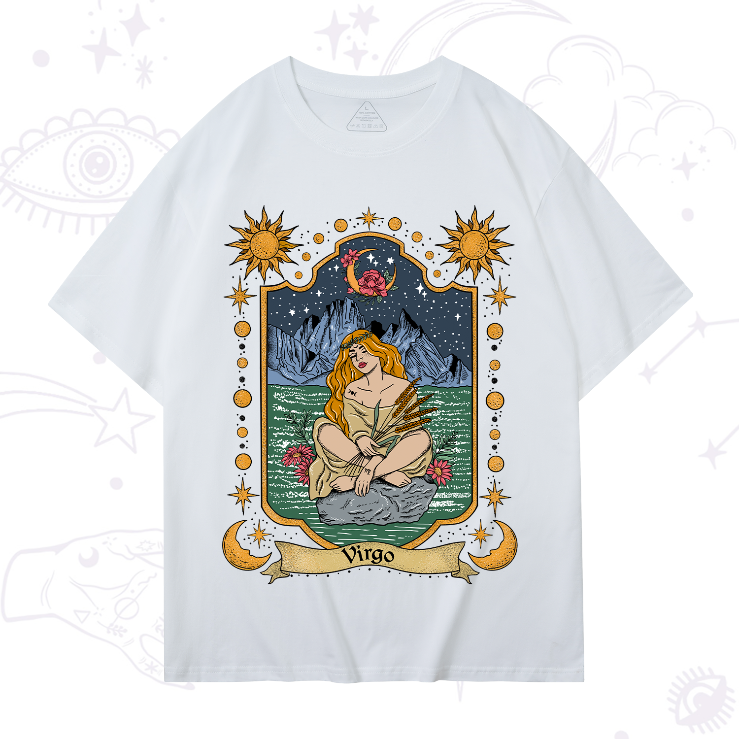 Purplehecate Virgo Zodiac T-Shirt