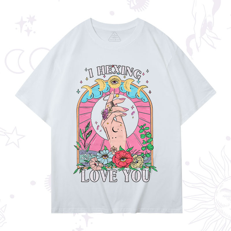Purplehecate I Hexing Love You T-Shirt