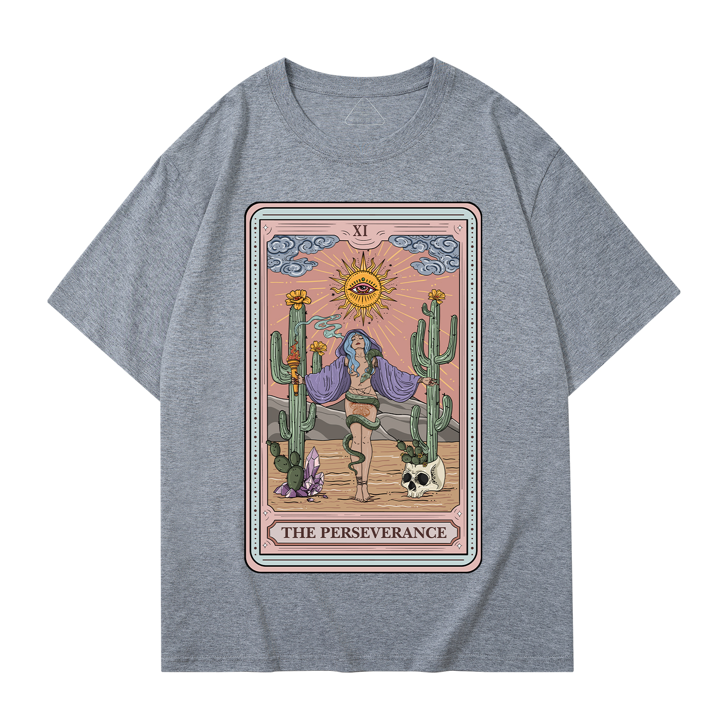 Purplehecate The Perseverance Tarot Card T-Shirt
